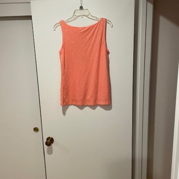 Talbots Sequin Shell Top - Picture 2 of 3